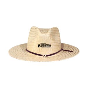 Chapéu de Palha INDIANA COM COURINHO FINO Personalizado